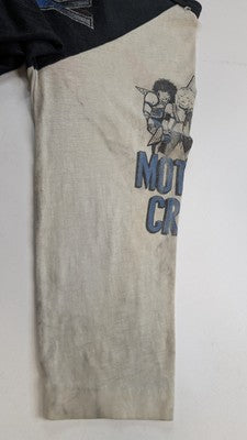 Vintage Motley Crue Shout At The Devil Tour Raglan T-Shirt Size Small Band 80s