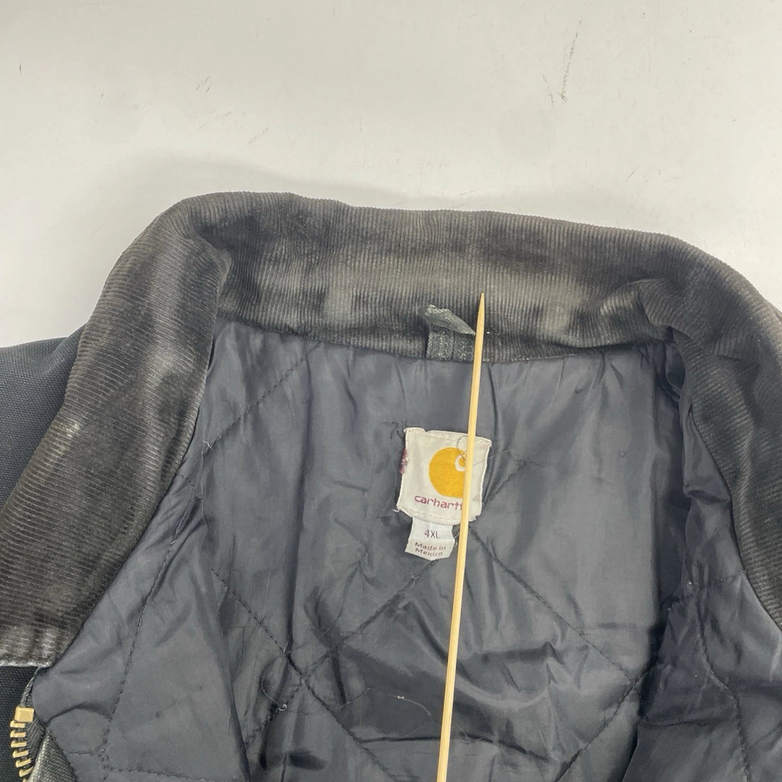 Carhartt Canvas Arctic Work Jacket Size 4XL Black