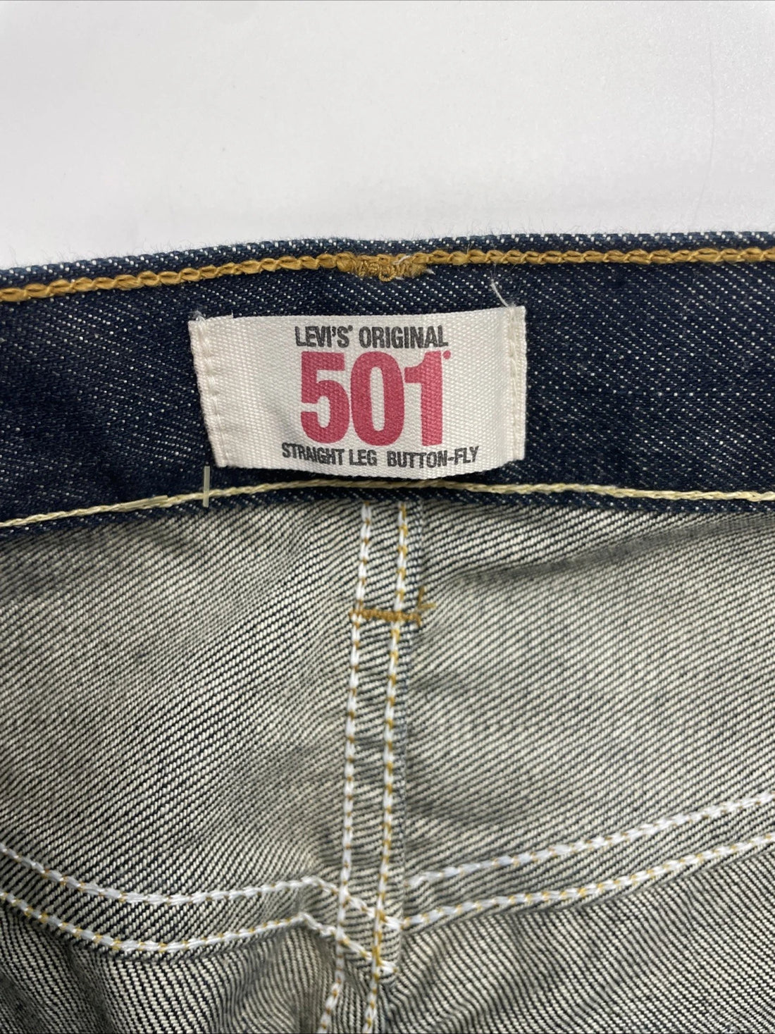 Levi Strauss & Co 501 Denim Jeans Pants Size 33 X 36 Deadstock NWT