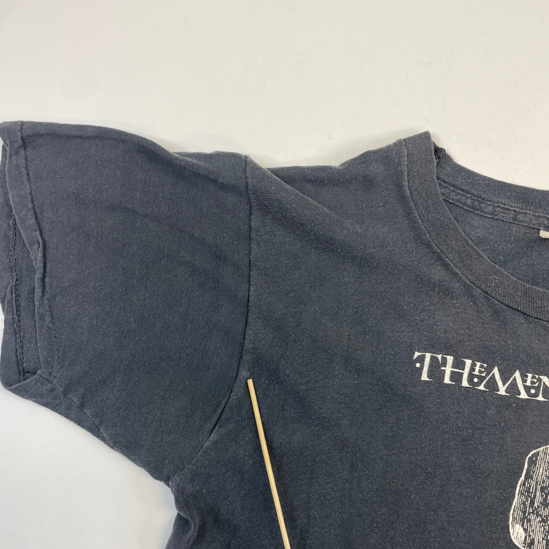 Vintage Men In Black The Stranglers T-Shirt Size Large 80s