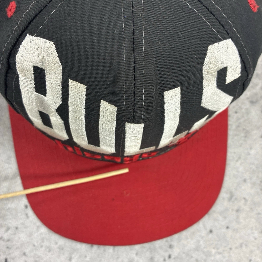 Vintage Chicago Bulls Logo 7 Snapback Hat OSFA 90s NBA