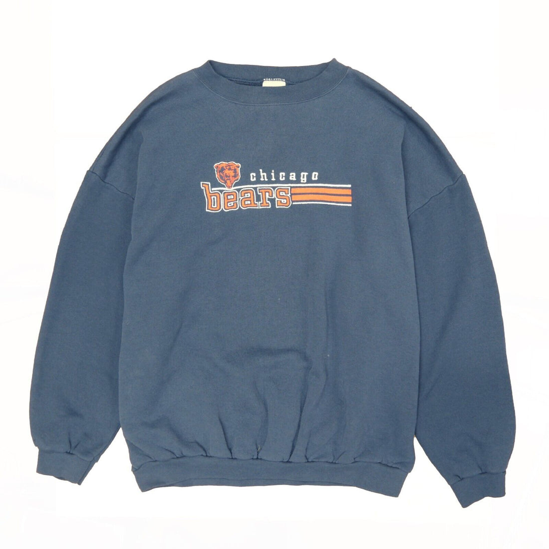 Vintage Chicago Bears NFL Logo 7 Pullover Sweatshirt 