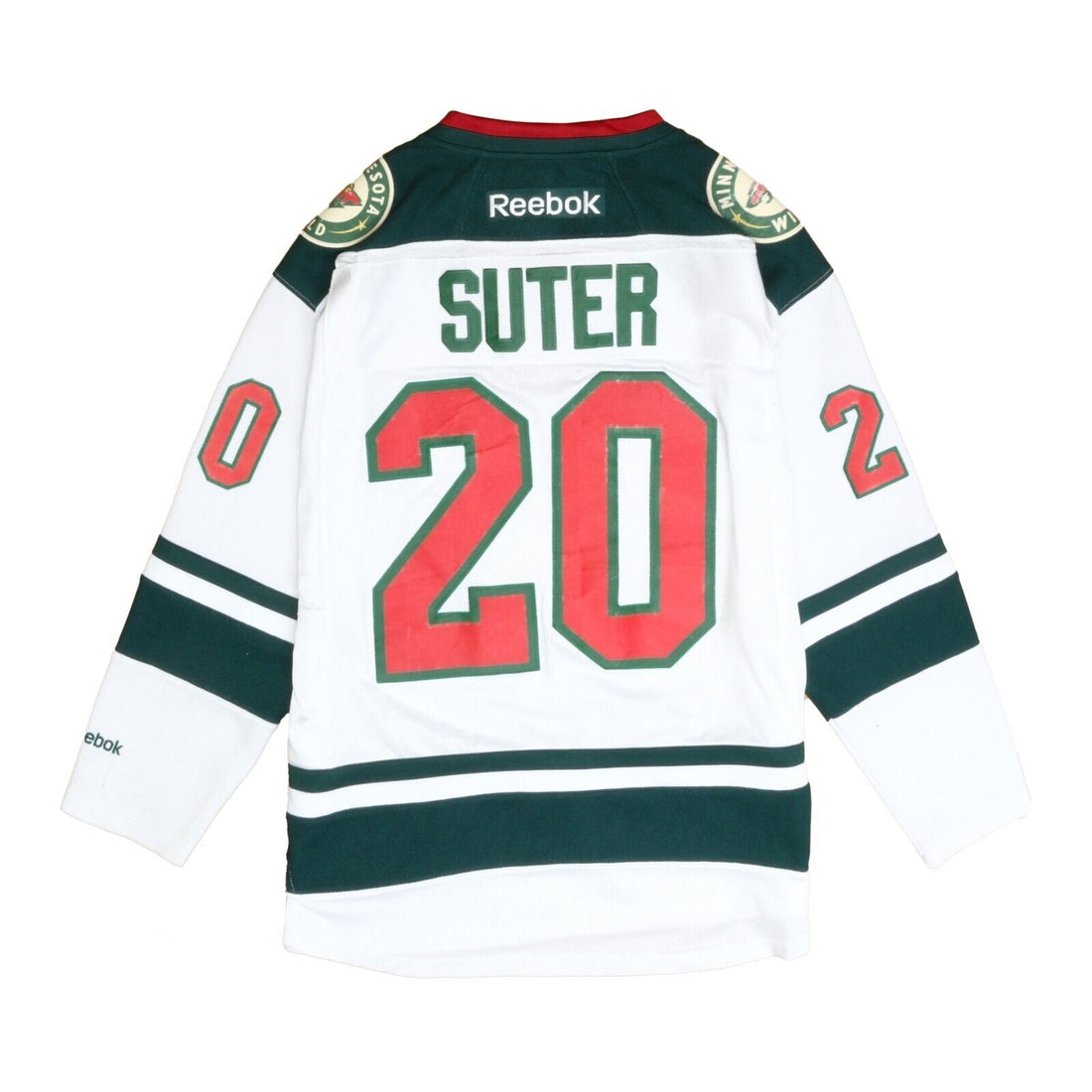 Ryan Suter Minnesota Wild Fanatics Authentic Unsigned Green Jersey Skating  Photograph