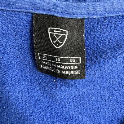 Nike Golf 1/4 Zip Pullover Sweatshirt Size XL Blue
