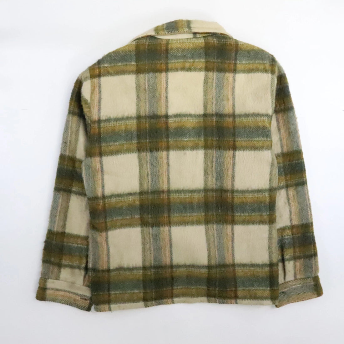 Vintage The Bell Shirt Wool Shirt Jacket Size Medium Plaid