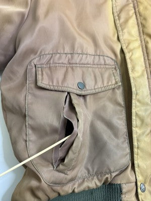 Vintage Arctic Explorer Bomber Jacket Size Medium Faded