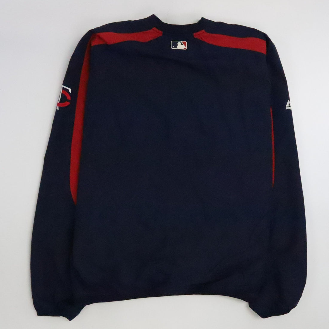Minnesota Twins Majestic Pullover Windbreaker Light Jacket Size Medium MLB