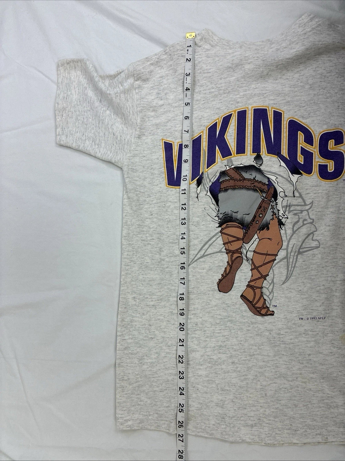 Vintage Minnesota Vikings Breakthrough Nutmeg T-Shirt Size Large NFL