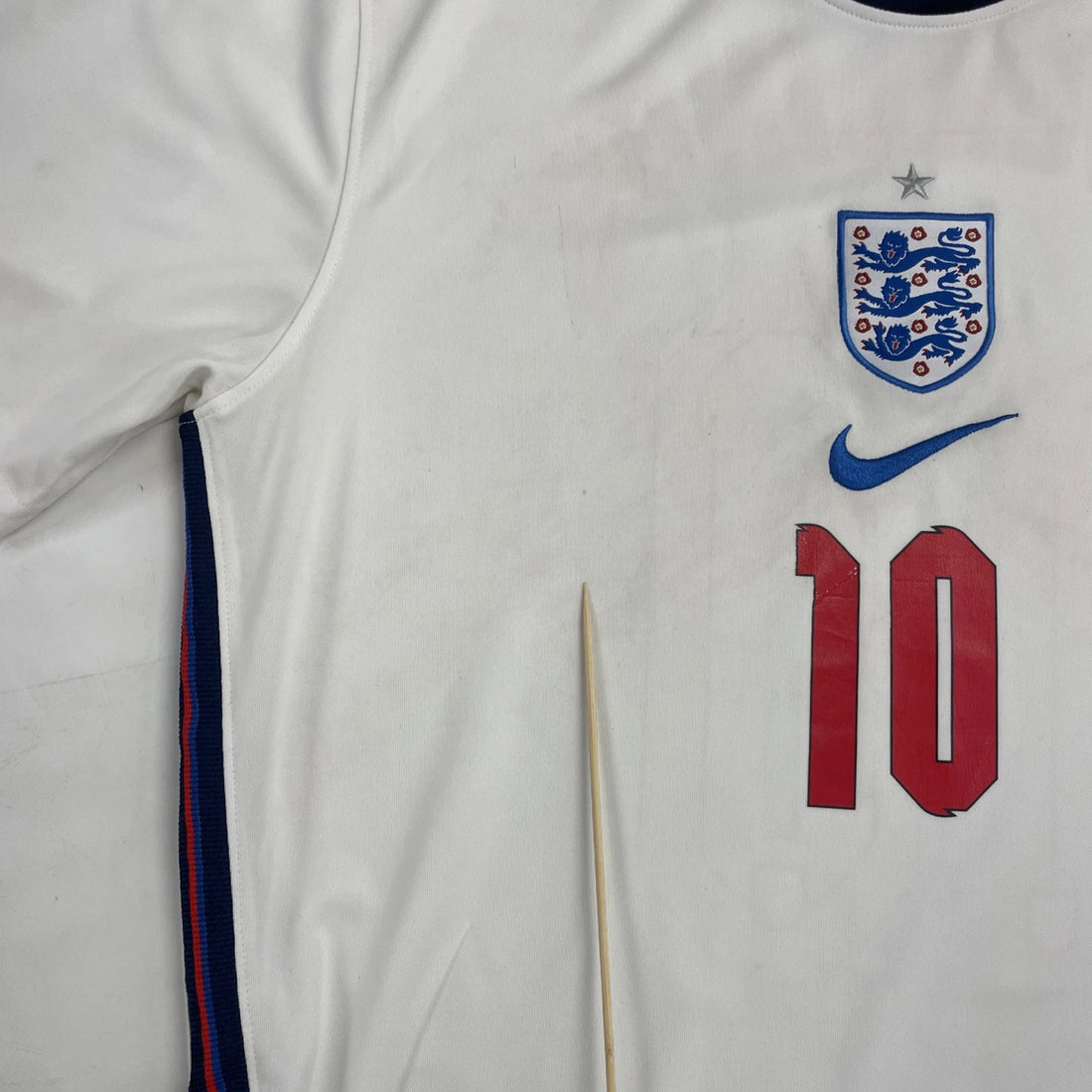 England Raheem Sterling 2020-2021 Nike Soccer Football Jersey Size XL