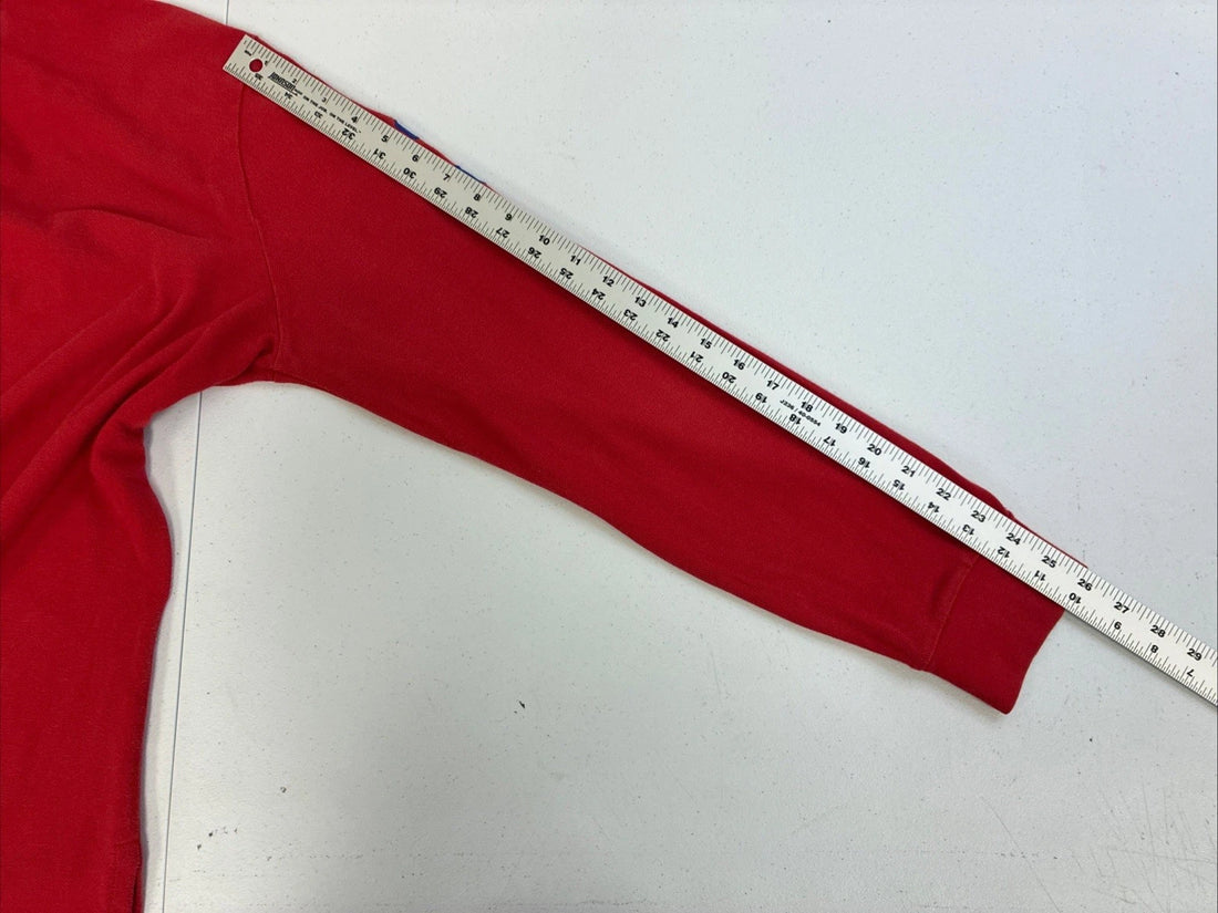Polo Ralph Lauren Rugby Shirt Size Large Red Big Pony Long Sleeve