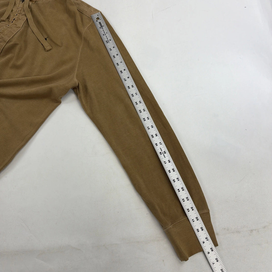 Vintage Polo Ralph Lauren Full Zip Sweatshirt Hoodie Size XL Brown