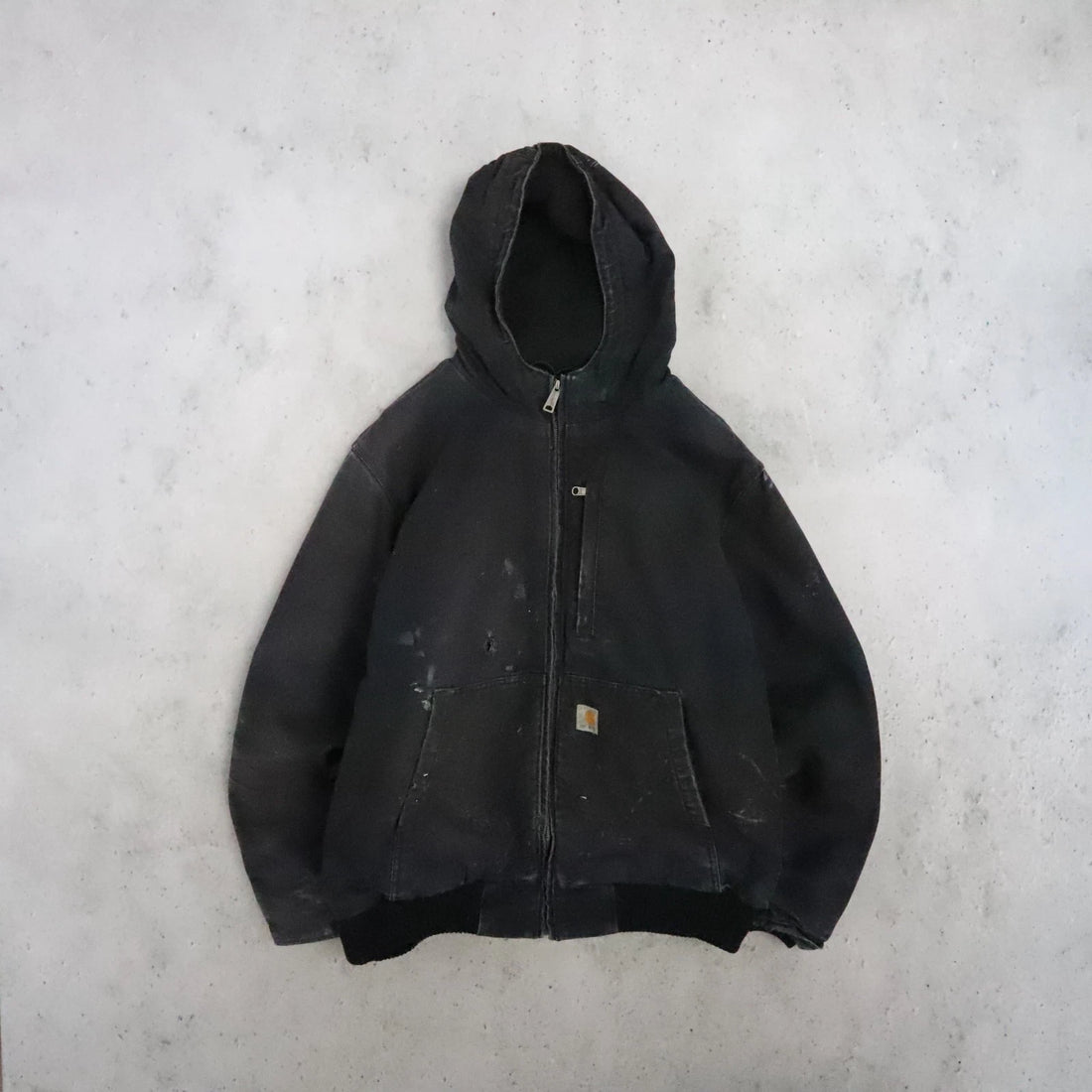 Carhartt Canvas Full Swing Work Jacket Size XL Paint