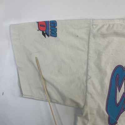 Vintage Charlotte UAW-GM 500 Racing T-Shirt Size Large 90s