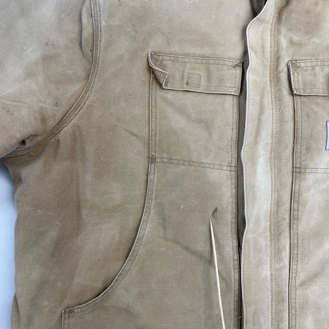 Carhartt Canvas Arctic Work Jacket Size XL Brown