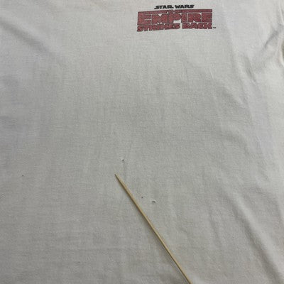 Vintage Star Wars Empire Strikes Back T-Shirt Large Movie Promo 1995 90s