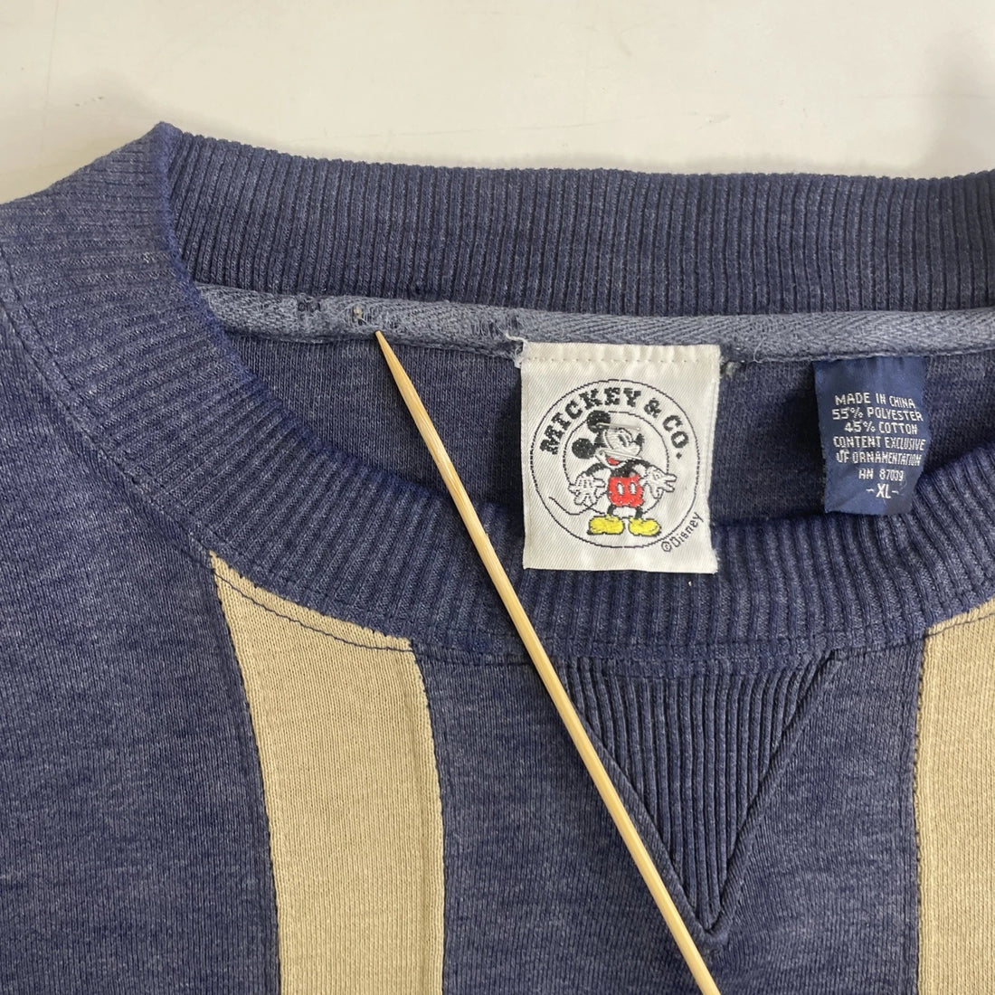 Vintage Mickey Mouse Golf Disney Crewneck Sweatshirt Size XL