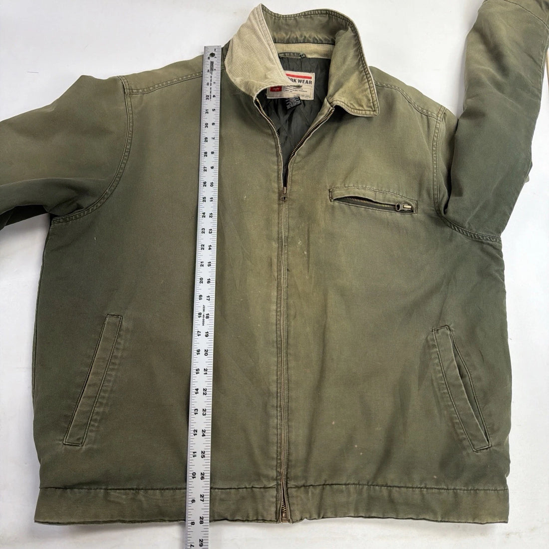 Mossimo Mo Co 55 Work Jacket Size Large Green Detroit Style