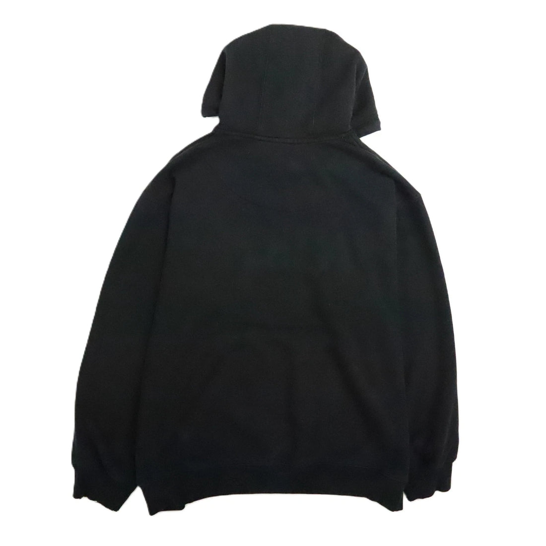 Vintage Nike Sweatshirt Hoodie Size Small Black Spell Out Swoosh