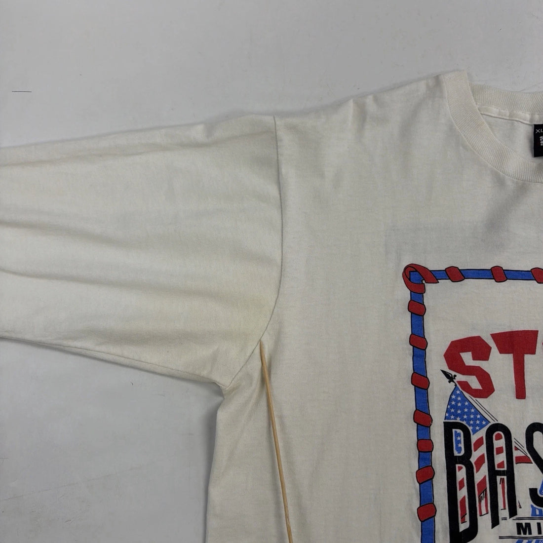 Vintage Storm The Bastille Milwaukee Walk/Run Long Sleeve T-Shirt XL 1993 90s