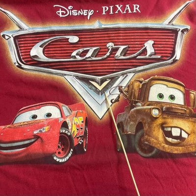 Vintage Cars Disney Pixar T-Shirt Size 2XL Movie Promo