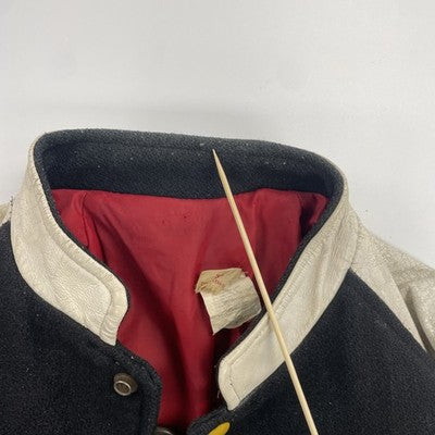 Vintage Pocock Pirates Football Wool Varsity Jacket Size 38 Tall 70s