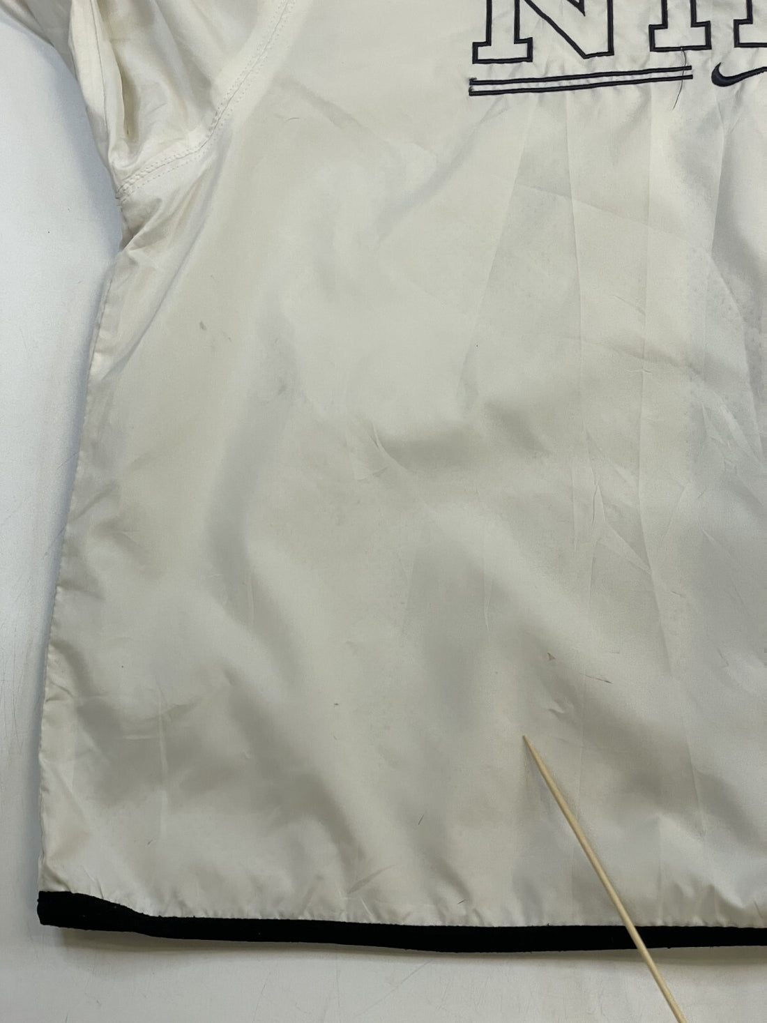 Vintage Nike Windbreaker Light Jacket Size Medium White