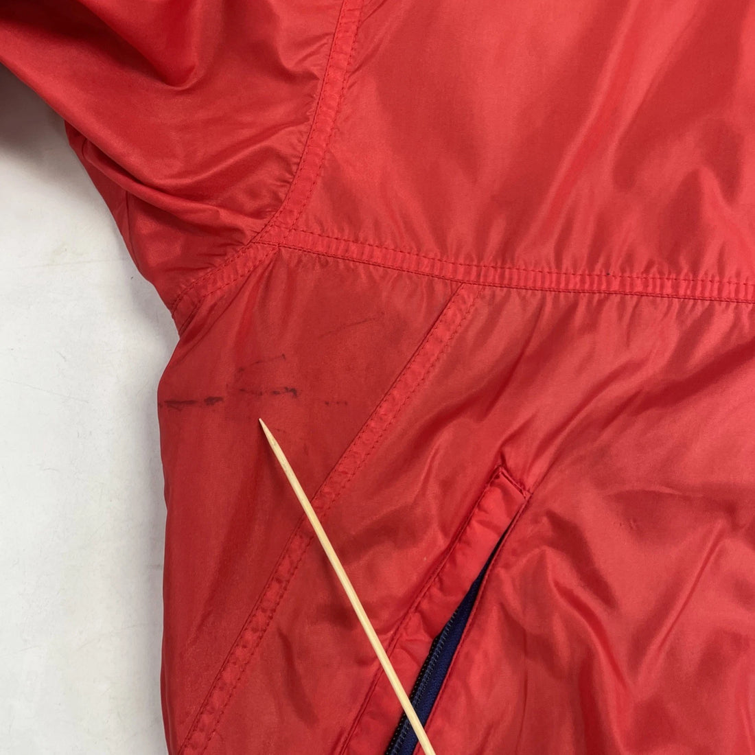 Vintage Patagonia Fleece Lined Bomber Jacket Size Medium Red 90s