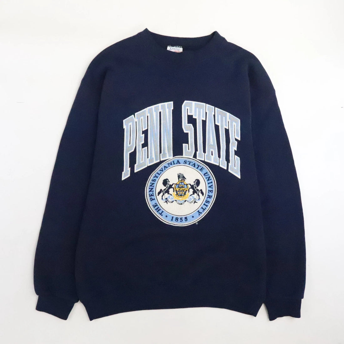 Vintage Penn State University Crest Crewneck Sweatshirt Size Large 90s NCAA