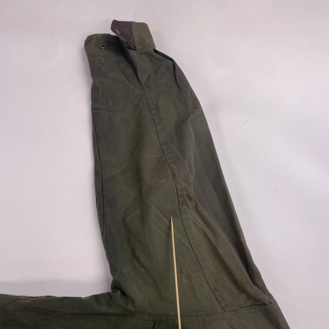 Vintage Australian Outback Waxed Cotton Coat Jacket Size XL Green