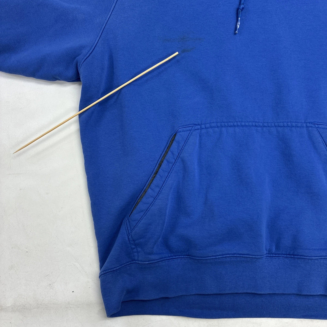 Nike Sweatshirt Hoodie Size Large Blue Embroidered Swoosh