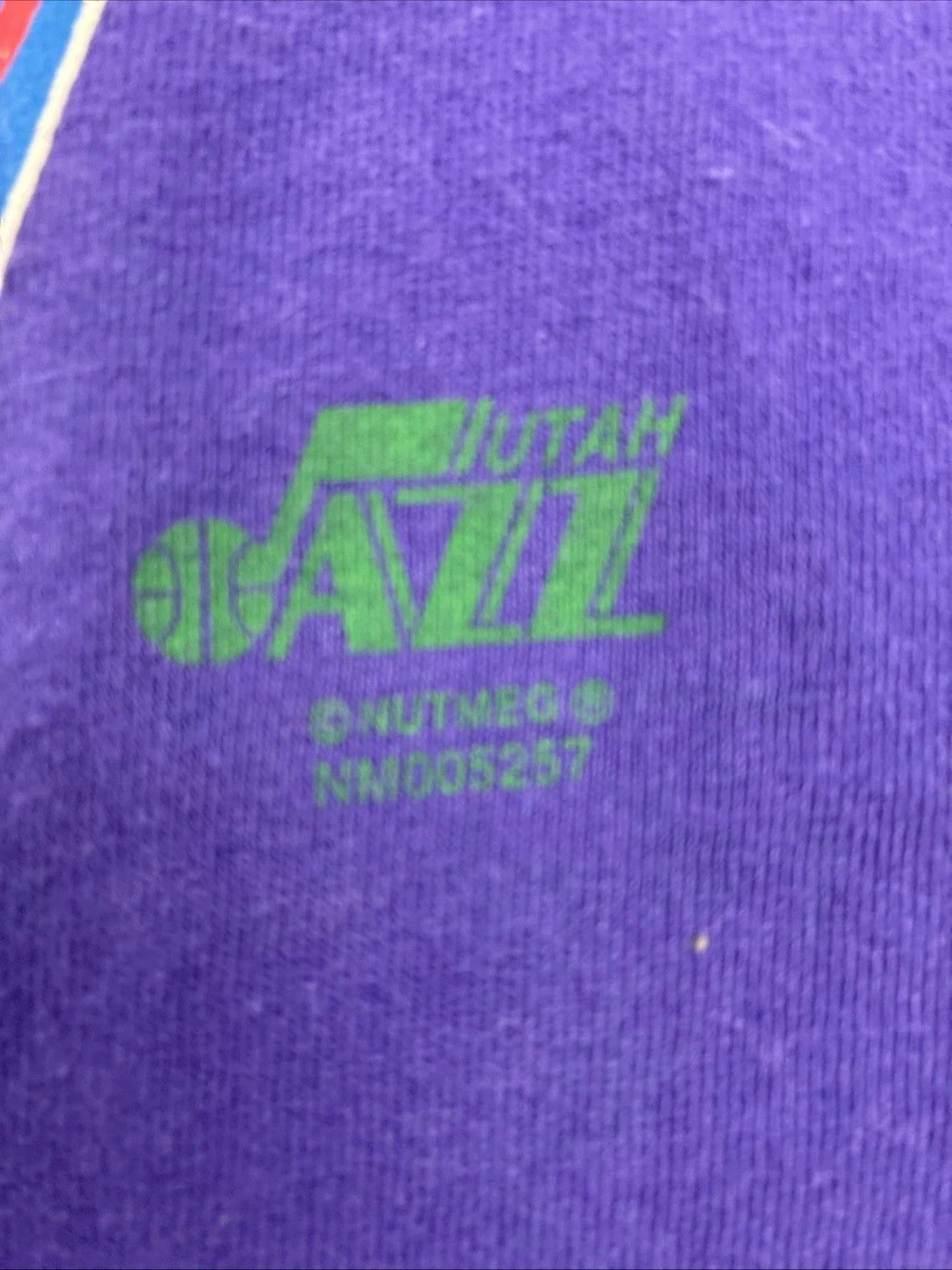 Utah Jazz 1996 Playoffs Lee Sport T-Shirt Size XL NBA