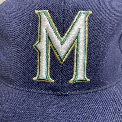 Vintage Milwaukee Brewers Wool G Cap Strapback Hat MLB