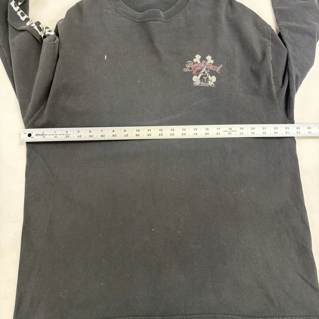 Boneyard Saloon Long Sleeve T-Shirt Size XL