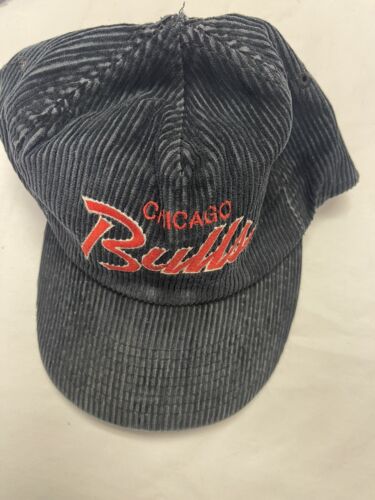 Vintage Chicago Bulls Sports Specialties Corduroy Script Hat OSFA 90s –  Throwback Vault