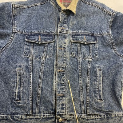 Vintage Mickey Mouse Disney Denim Jacket Size Large