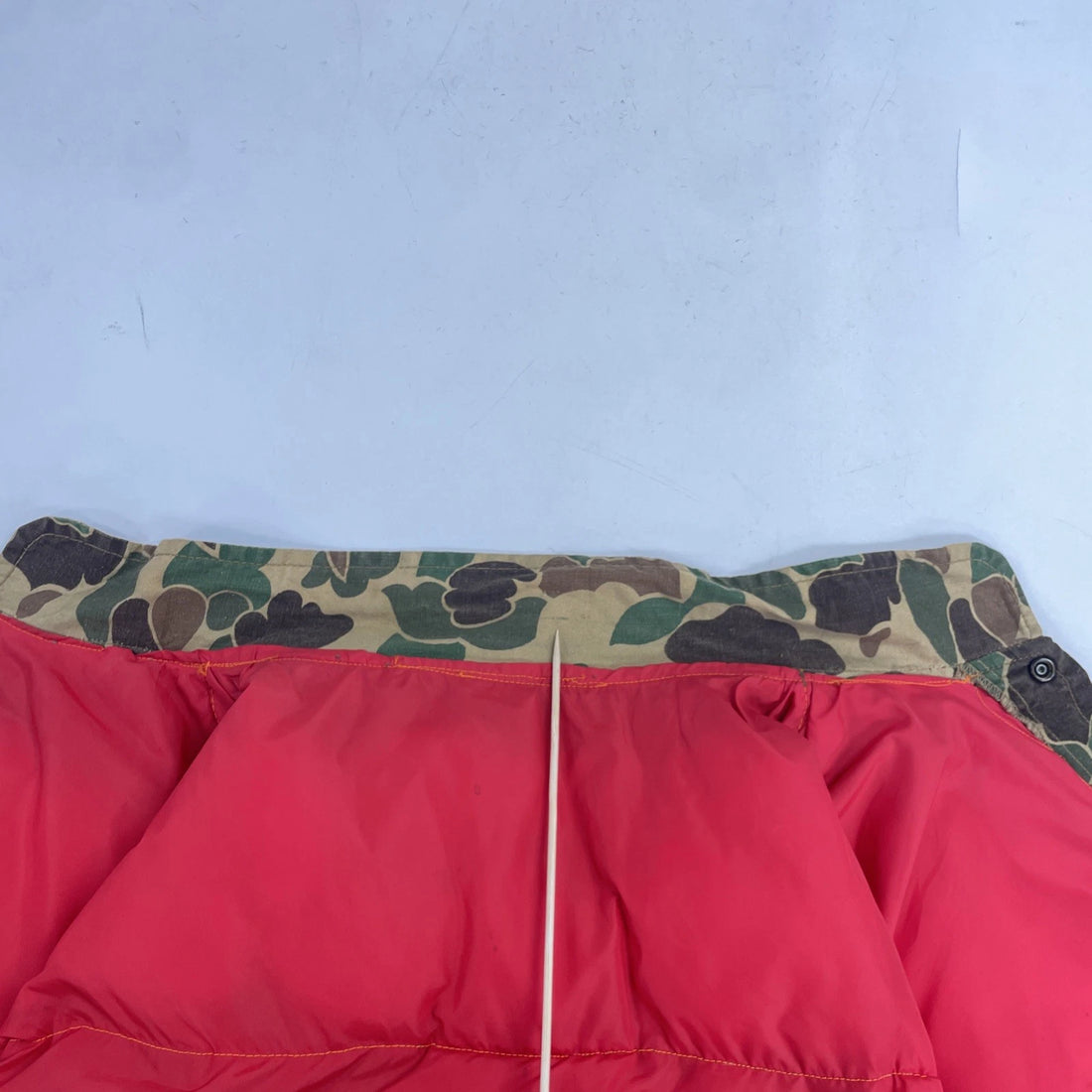 Vintage Camo Puffer Jacket Size XL Insulated