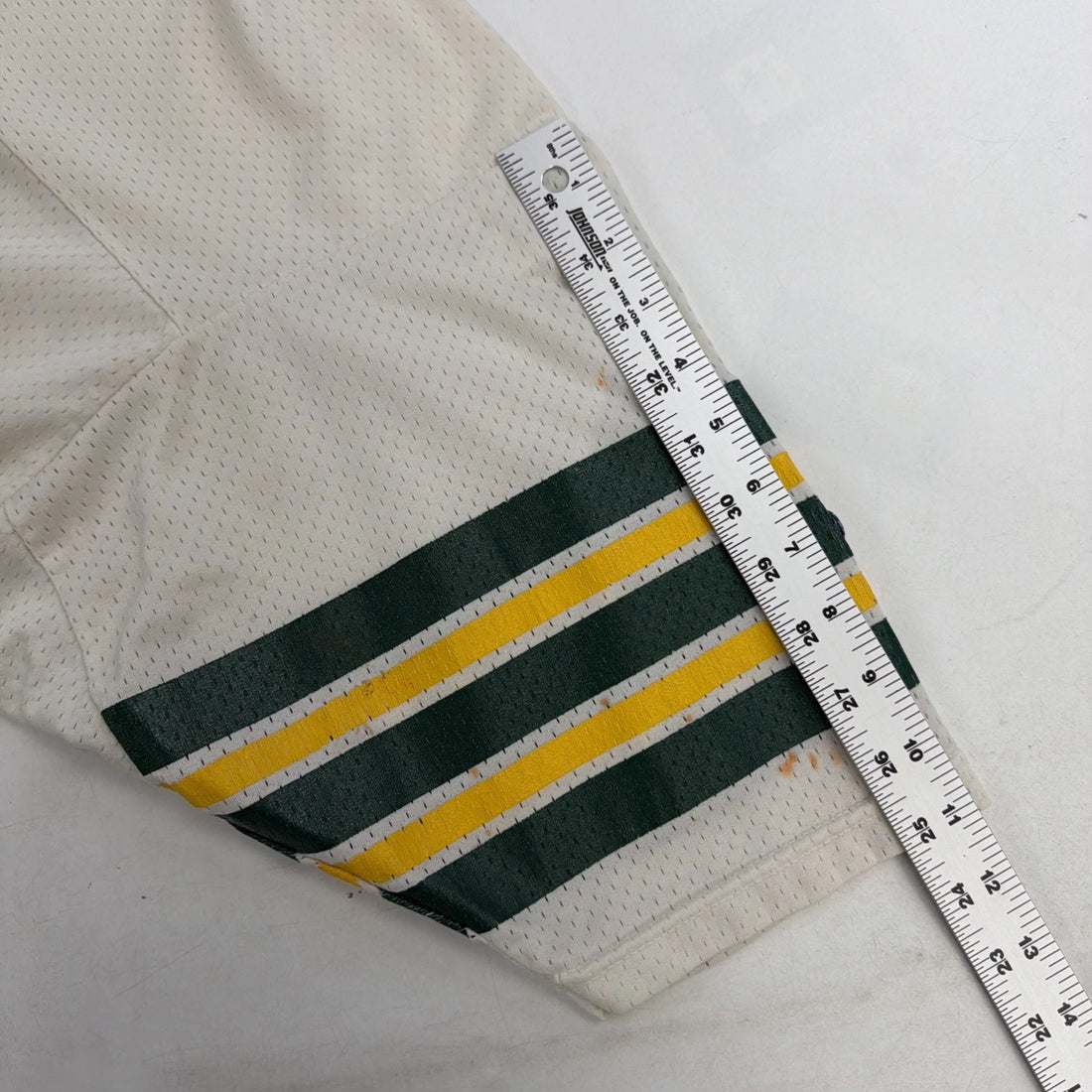 Vintage Green Bay Packers Sterling Sharpe Champion Jersey Size Large White NFL