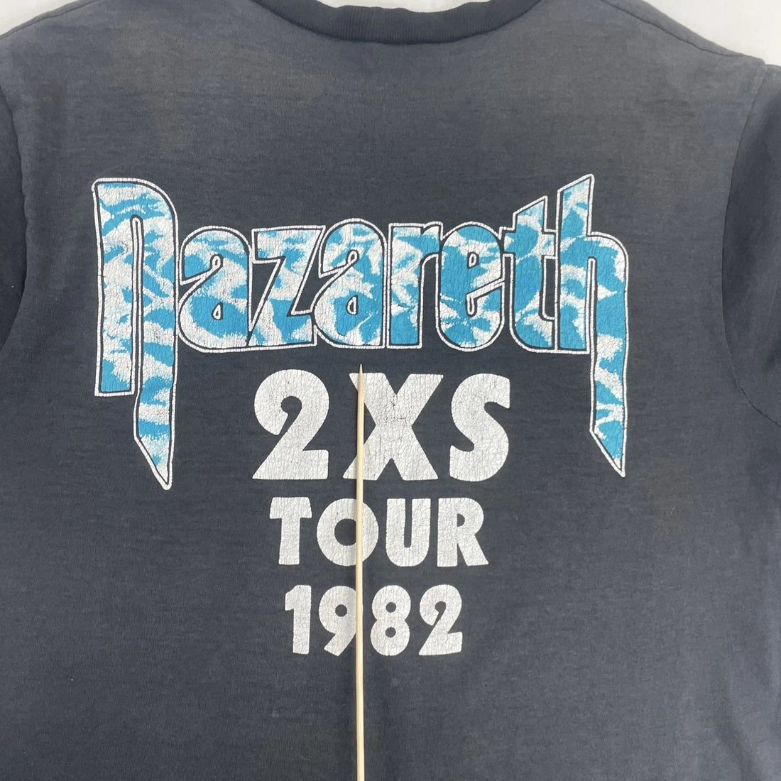 Vintage Nazareth 2XS Tour 1982 T-Shirt Size Large 80s