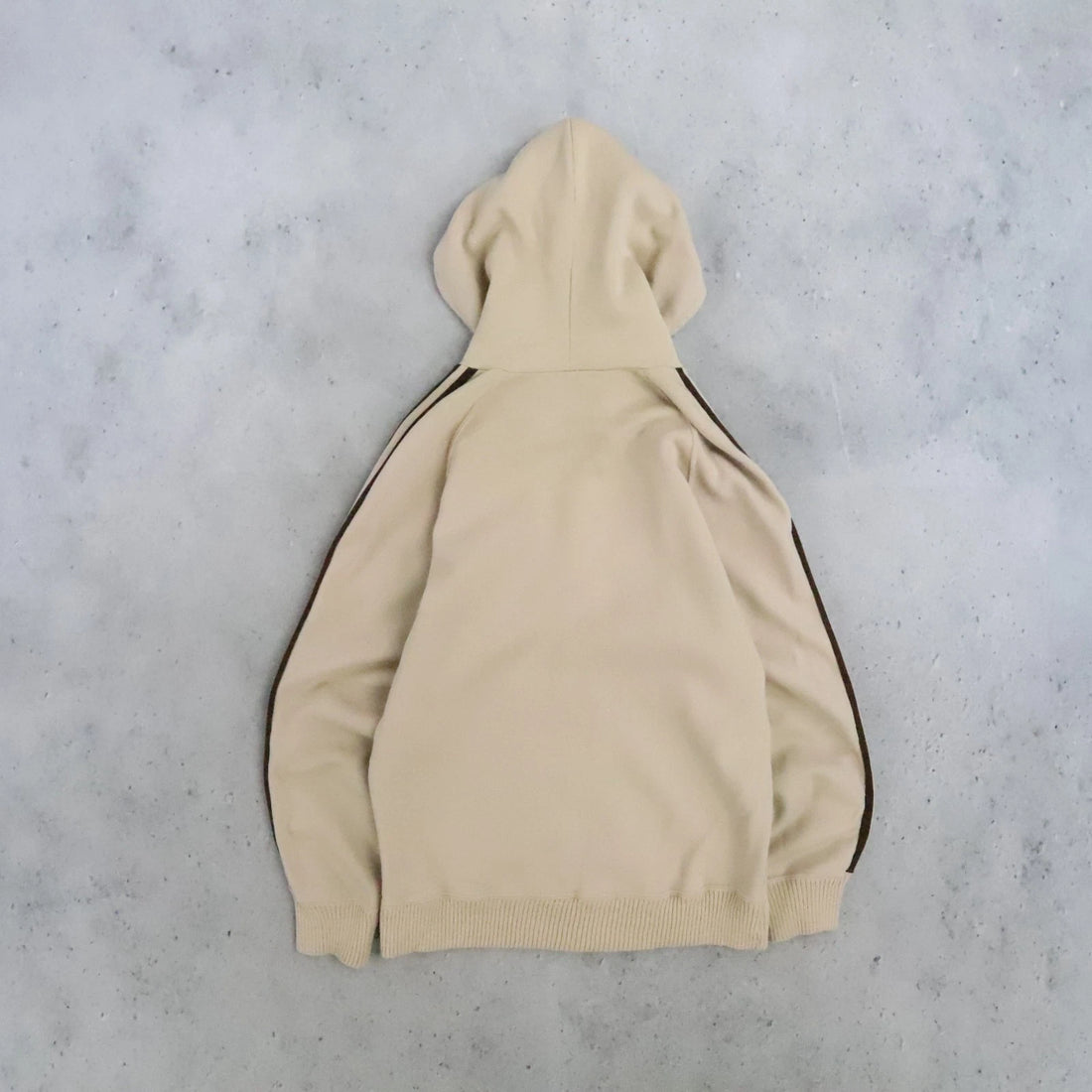 Adidas Trefoil Full Zip Sweatshirt Hoodie Size Medium Vintage