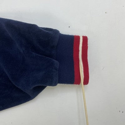 Vintage Pierre Cardin Velour Light Track Jacket Size Large Y2K