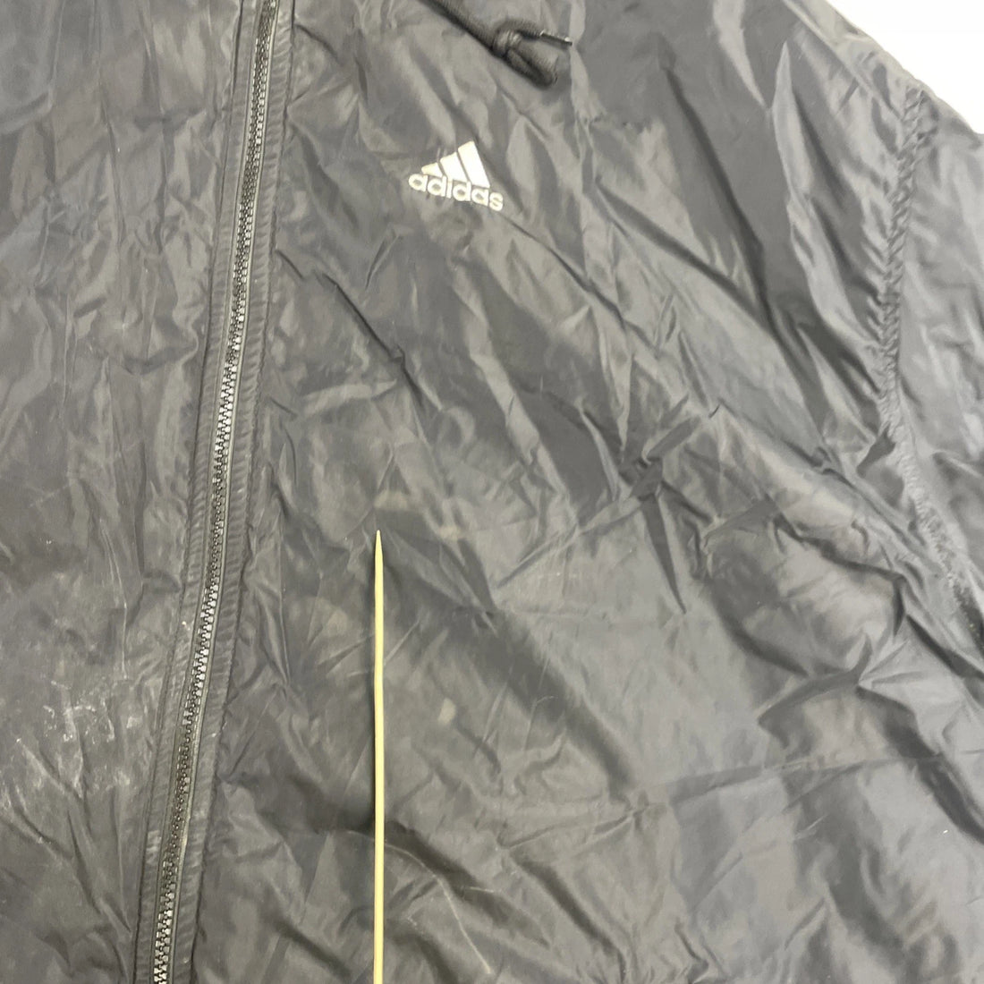 Vintage Adidas Puffer Jacket Size 2XL Fleece Lined