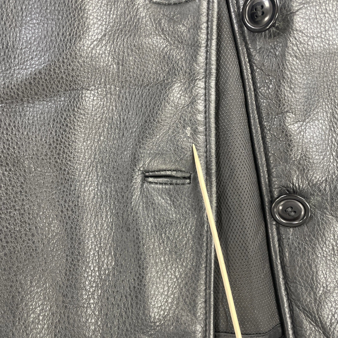 Danier Leather Coat Jacket Womens Size XS Black