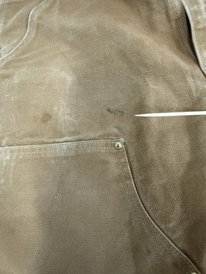 Carhartt Canvas Carpenter Double Knee Work Pants Size 34 X 30 Brown