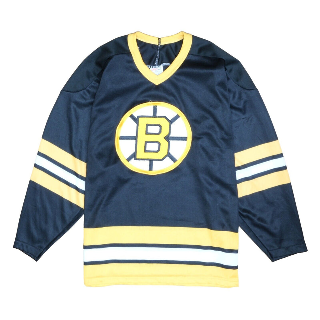 Vintage Boston Bruins CCM Maska Hockey Jersey Size Small Black 90s NHL – Throwback Vault