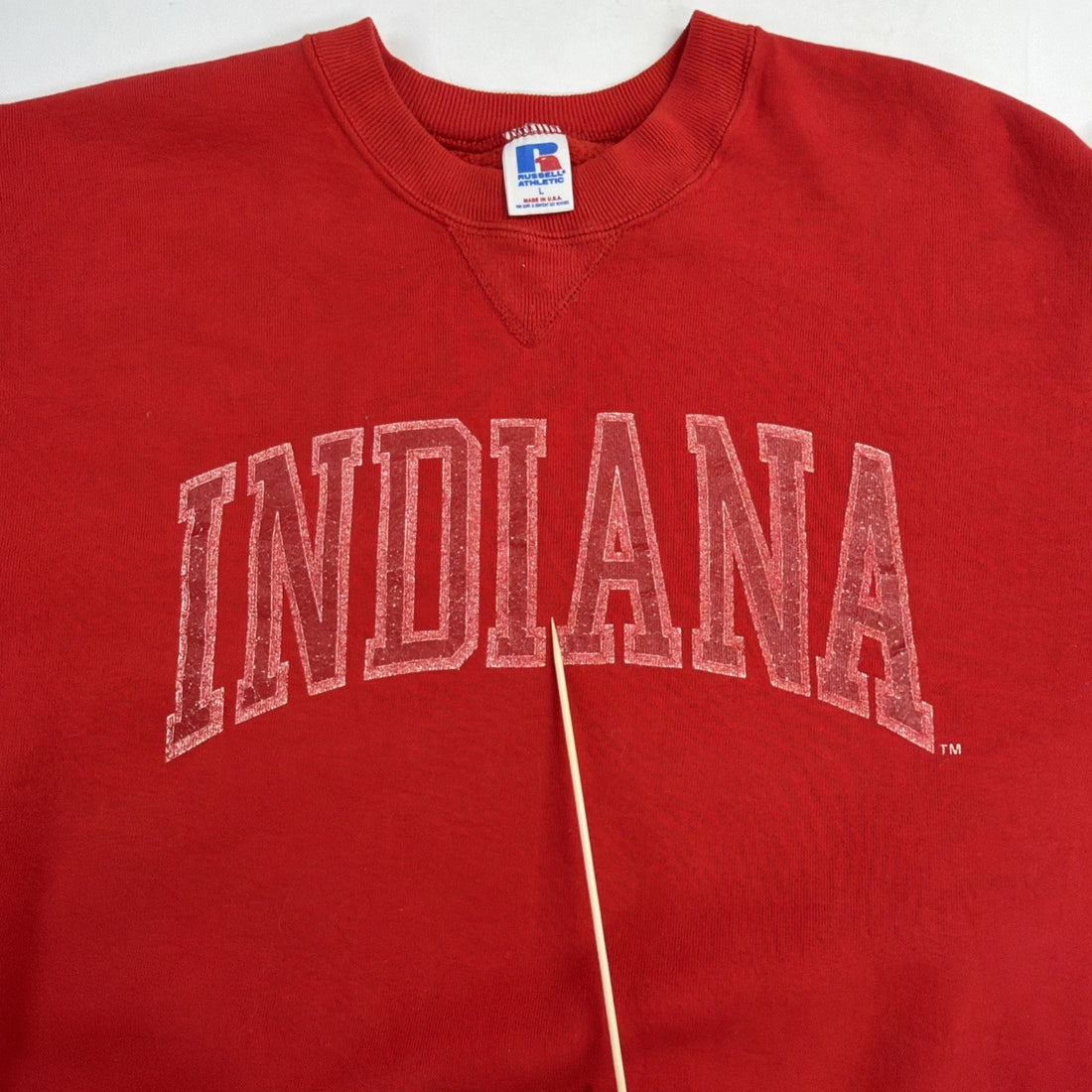 Vintage Indiana Hoosiers Russell Athletic Sweatshirt Size Large 90s NCAA