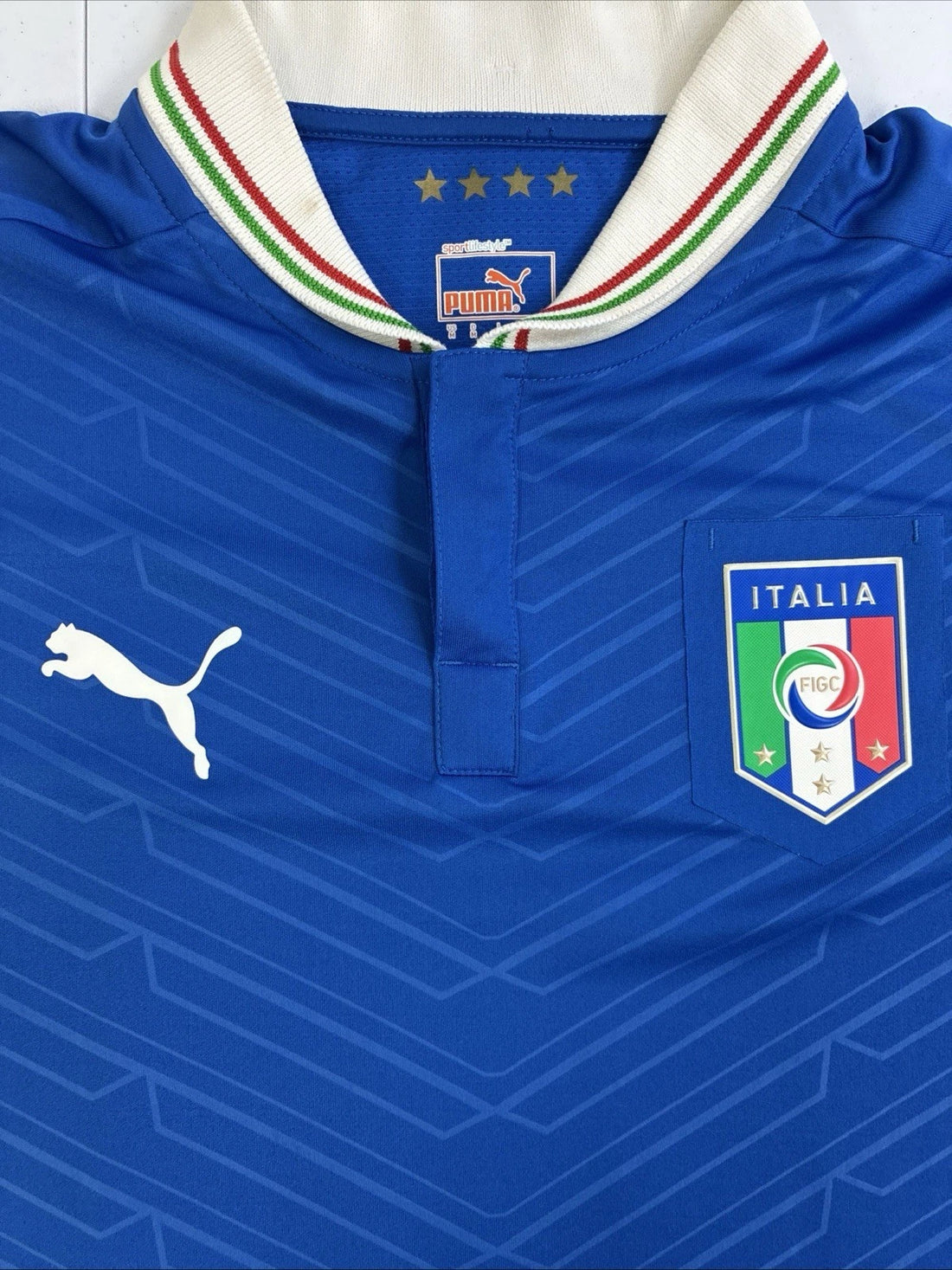 Italy Puma Soccer Football Kit Jersey Size Medium FIGC