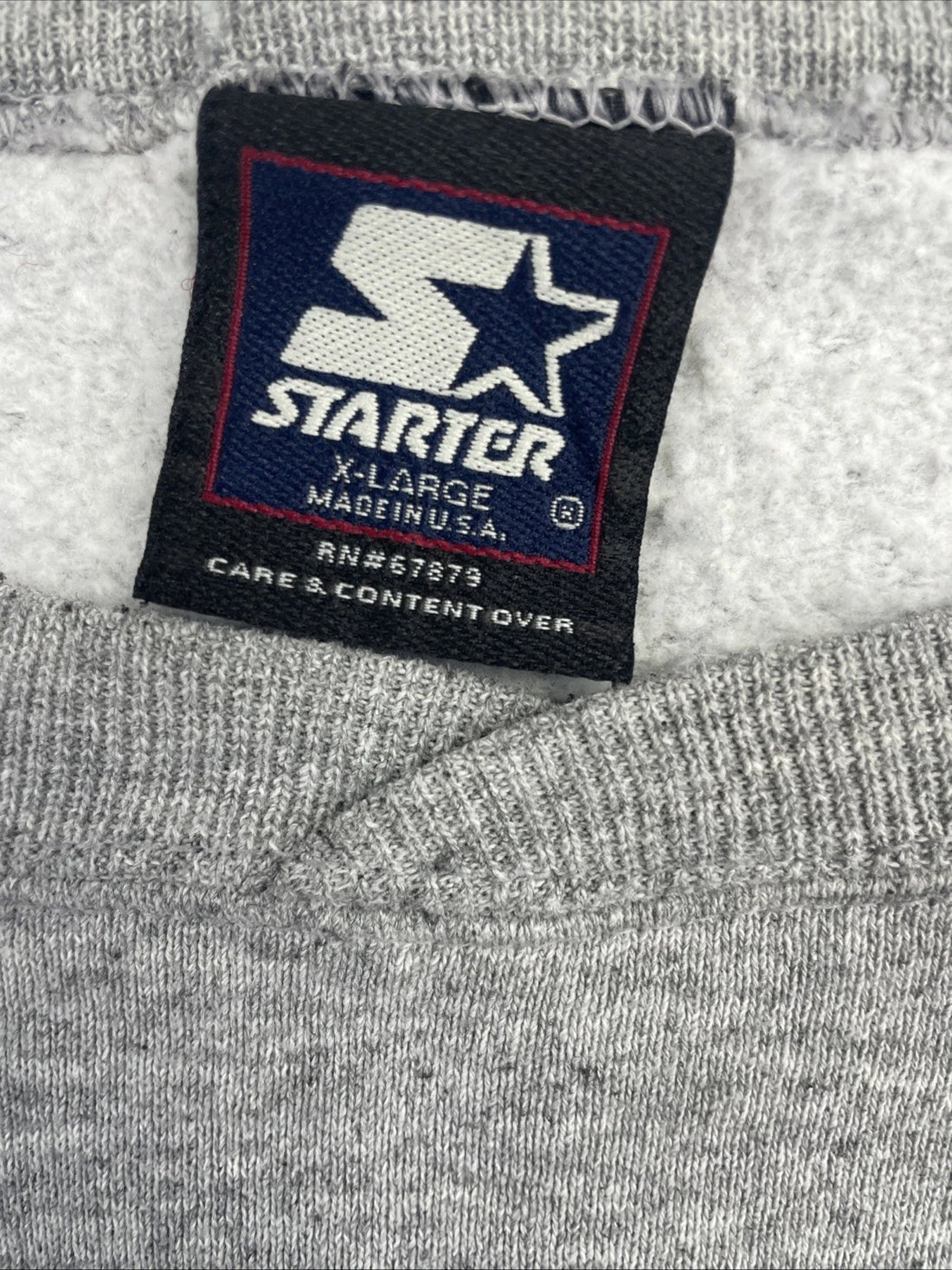 Vintage Denver Broncos Super Bowl XXXII Champs Starter Sweatshirt XL 90s NFL