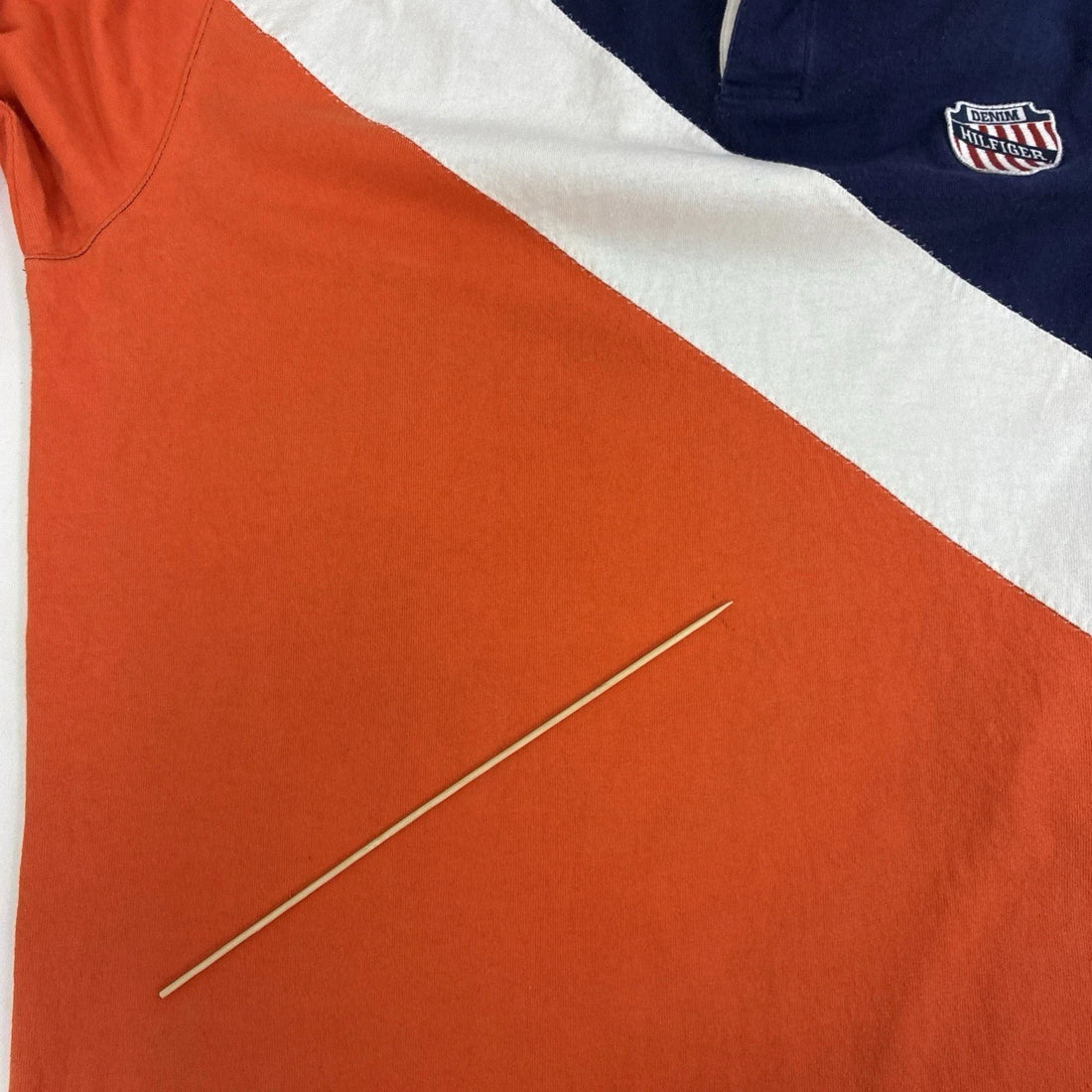 Vintage Tommy Hilfiger Jeans Rugby Shirt Size 2XL