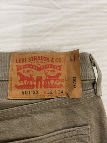 Levi Strauss & Co 501 XX Denim Jeans Pants Size 32 X 34