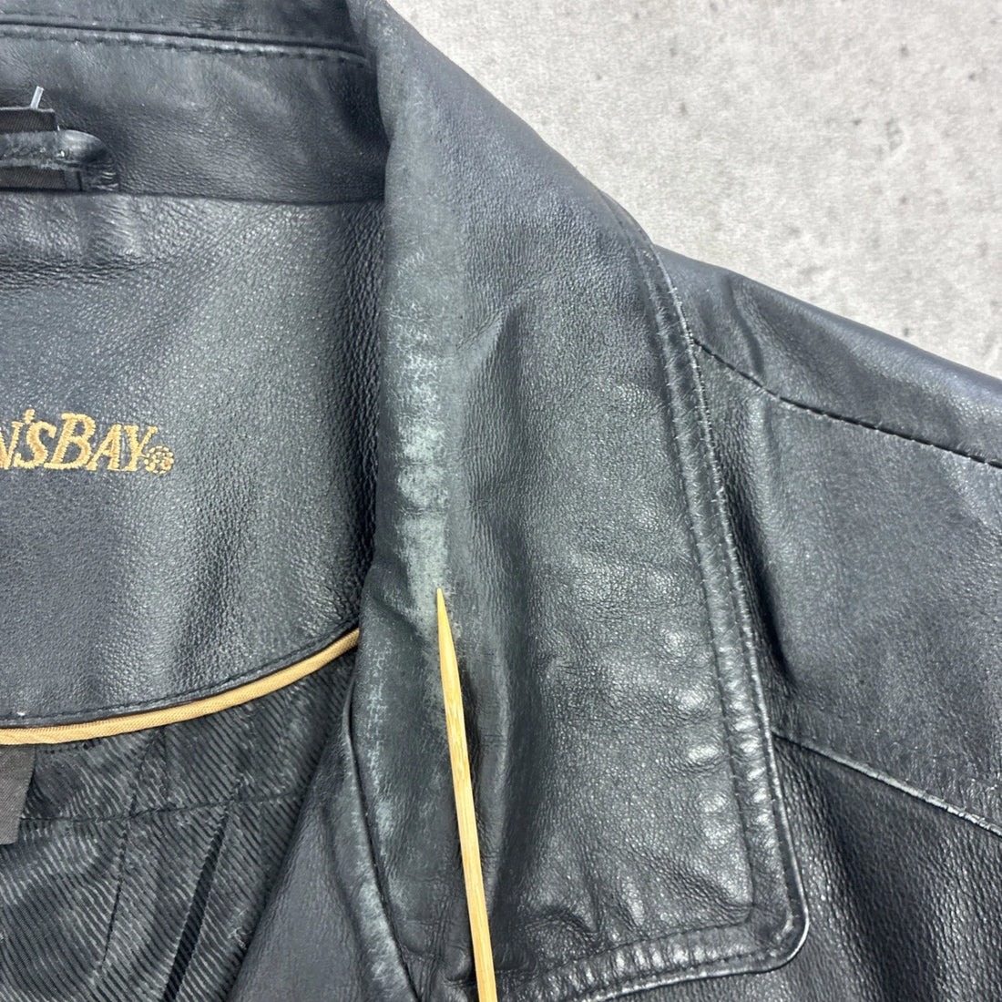 Vintage St. John's Bay Leather Jacket Size 2XL